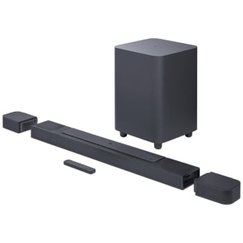 Soundbar JBL Bar 800, Bluetooth, 360W RMS, Subwoofer Sem Fio, 5.1.2 Canais - JBLBAR800PROBLKBR