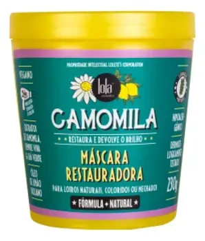 Máscara Capilar Camomila Lola Cosmetics 230g