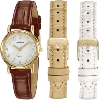 Relógio Mondaine 83485Lpmkdh2 Feminino 5 Atm (Marrom)