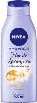 NIVEA Loção Hidratante Óleos Essenciais Flor De Laranjeira & Óleo De Abacate 400ml