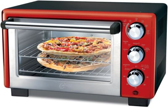 Forno Elétrico, Convection Cook, 18L TSSTTV7118R, 1400W, 110V ou 220V - Oster (Vermelho)