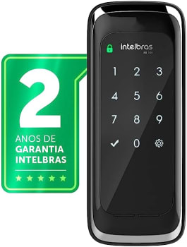 Fechadura Digital de Sobrepor FR 101 Intelbras (Preto)