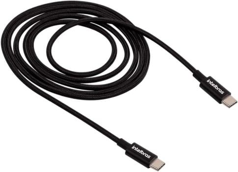 INTELBRAS Cabo USB-C 1, 5m Nylon EUCC 15NP Preto