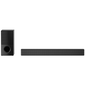 Soundbar LG SNH5 com 4.1 Canais, Bluetooth, DTS Virtual X AI Sound Pro Sound Sync Wireless - 600W