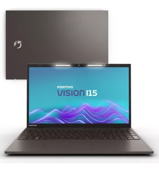 Notebook Positivo Vision I5 Intel Core I5 Linux 8gb 512gb Ssd Lumina Bar 15.6 Fullhd - Cinza