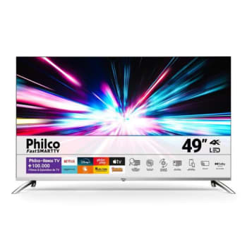 Smart TV 49" Philco PTV49G7PR2CSB LED Roku TV Dolby Audio - TVs - Magazine 