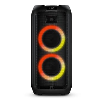 Caixa de Som Portátil Party Speaker Philips Bluetooth 1300W LED Cartão de Memória Função TWS - TAX4209/78