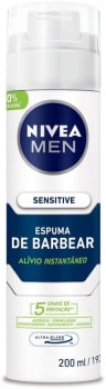 Espuma de Barbear Nivea Men Sensitive 200ml