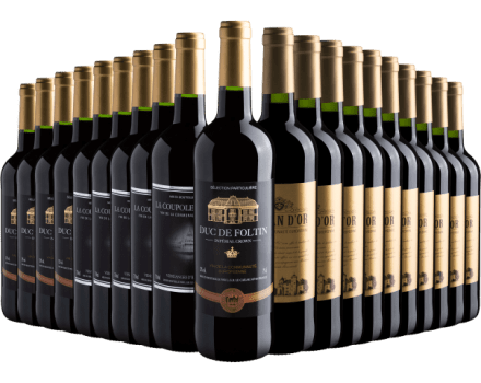 Kit 20 Vinhos Europeus por R$399