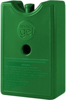 2 Unidades - Gelo Rígido Reutilizável, Gelo-X, Grande, Termogel, Verde