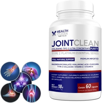 JointClean Colágeno Tipo 2-60 Cápsulas - Health Clean