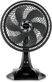 Ventilador Britânia BVT30 turbo ,127V ,Preto , 3 velocidades, Hélice de 6 pás