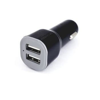 Carregador Veicular Preto 2 portas usb car charge Inova