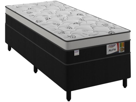 Cama Box Solteiro (Box + Colchão) - Plumatex Molas Ensacadas Alfa - Cama Box Solteiro - Magazine OfertaespertaLogo LuLogo Magalu