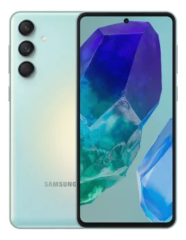 Smartphone Samsung Galaxy M55 256GB 8GB 5G Tela 6.7" — Verde-Claro