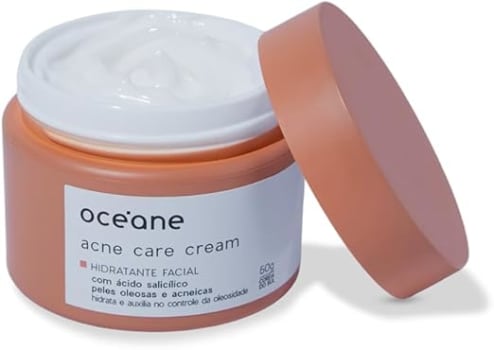 Hidratante Facial com Ácido Salicílico - Acne Care Cream 50g