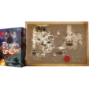 Box de Livros - Dragões De Éter (4 volumes) + Pôster - 1ª Ed.