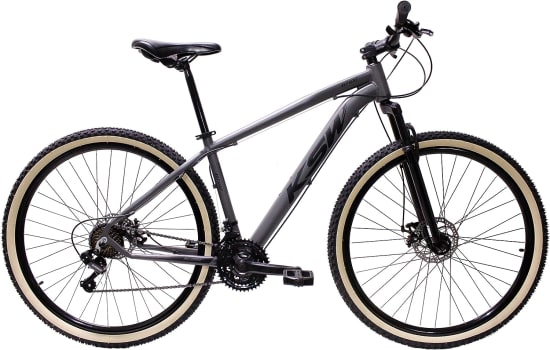 Bicicleta Aro 29 Ksw XLT 100 21 Marchas Alumínio Cambio Shimano Freio a Disco