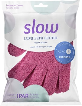 Luva Esfoliante, Linha Slow, Slow, Luva Esfoliante, Linha Slow