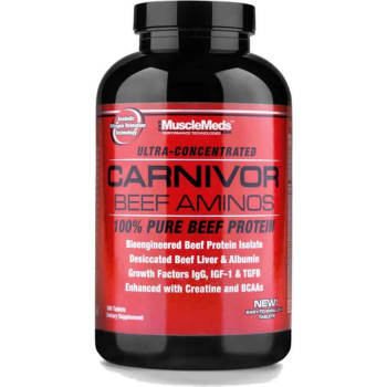 Carnivor Beef Aminos 270 Tabletes - Musclemeds Carnivor Beef Aminos 270 Tabletes