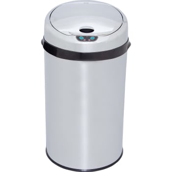 Lixeira Automática Noutoc 12L Inox - Fun Clean