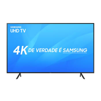 Smart TV LED 49" Samsung NU7100 Ultra HD 4K com Visual Livre de Cabos, HDR Premium, Tizen, Wi-Fi, 3 HDMI 2 USB