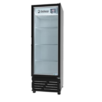 Cervejeira Imbera 410 Litros Porta de Vidro Preta Ccv315 - 127 Volts