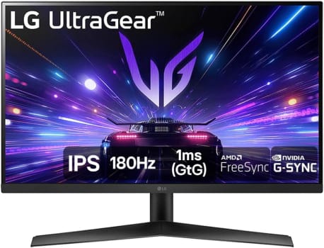 Monitor Gamer LG UltraGear 27” IPS, 180Hz, 1ms (GtG), NVIDIA® G-SYNC®, AMD FreeSync™, HDR10, sRGB 99% - 27GS60F-B