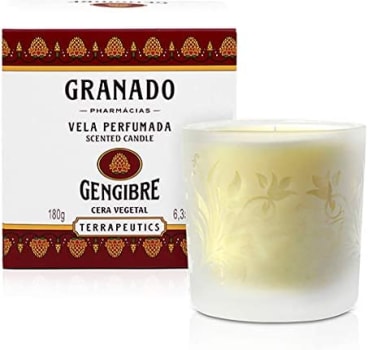  Vela Granado Terrapeutics Gengibre 180g, Granado, Branco 