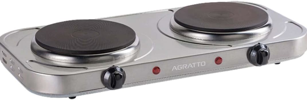 Fogao Eletrico de Mesa Agratto FM-01 127V 2000W, 4917, Inox