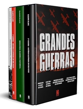 Biblioteca Grandes Guerras - Box com 4 Livros Capa comum – 19 junho 2023