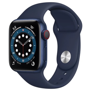 Smartwatch Apple Watch Series 6 40mm GPS + Cellular com Case de Alumínio Sport Band