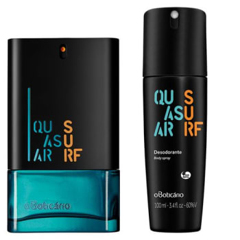 Combo Quasar Surf: Des. Colônia + Desodorante Body Spray