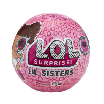  Boneca Lol 5 Surpresas Lil Sister Ball Candide 