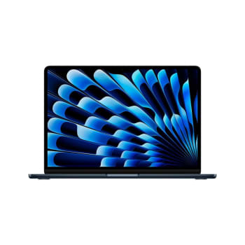 MacBook Air Apple 13", M3, CPU de 8 Núcleos, GPU de 8 Núcleos, 8GB RAM, SSD 256GB, Meia-noite - MRXV3BZ/A