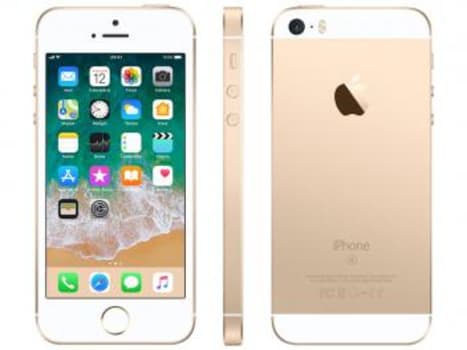 iPhone SE Apple 32GB Dourado 4G Tela 4" - Retina Câm. 12MP iOS 11 Proc. Chip A9 Touch ID - Magazine Ofertaesperta