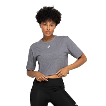 Blusa Cropped Feminina ASICS Malha