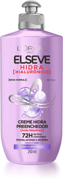 10 Unidades Creme para Pentear Preenchedor Hidra Hialurônico L'Oréal Paris Elseve - 250ml