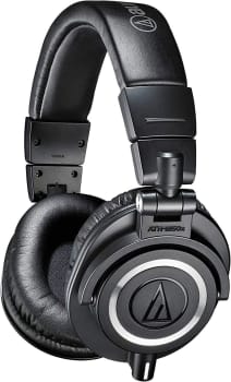 Fone de Ouvido Com Fio Profissional ATH-M50X - Audio-Technica