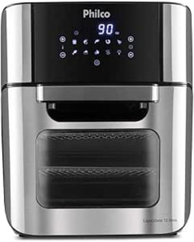 FRITADEIRA AIR FRYER PHILCO 12L PT PFR2200P 220V