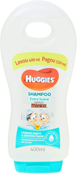 Huggies Shampoo Infantil Extra Suave, 400ml