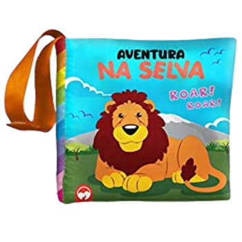 Livro de Pano Infantil Ventura na Selva - Viviane Machado