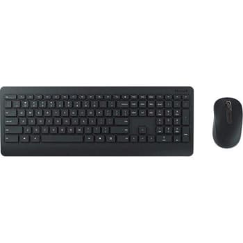 Teclado Microsoft Multimídia + Mouse Basic Óptico Wireless Desktop 900 Black PT3-00005