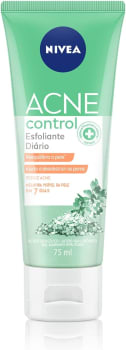 Nivea Esfoliante Facial Acne Control 75ml - Controla A Oleosidade