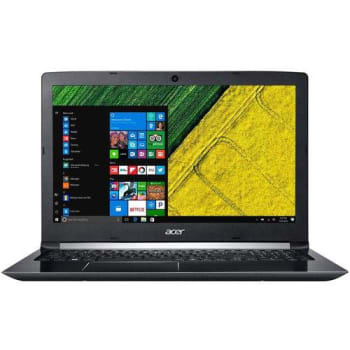 Notebook Acer A515-41G-13U1 AMD A12 8GB (AMD Radecon RX540 com 2GB) 1TB Preto 15,6”