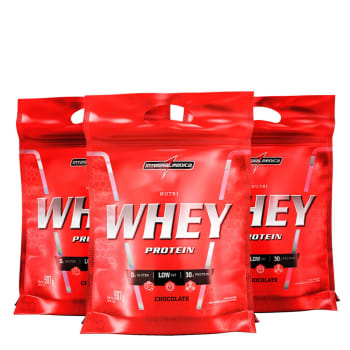 Kit Nutri Whey Protein 3x 907 g Refi - IntegralMédica