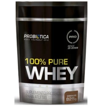 100% Pure Whey Probiótica Refil 825g