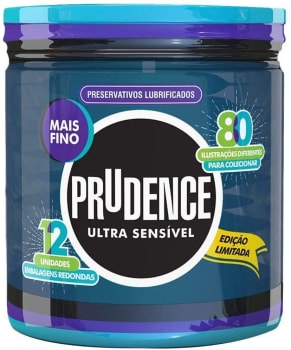 Preservativo Prudence, Prudence, Opaco, Pacote De 12