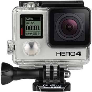 Câmera Digital GoPro Hero 4 Black Edition Adventure CHDHX-401-BR 12MP com WiFi Bluetooth e Gravação 4K