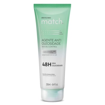 Condicionador Match Agente Antioleosidade 250ml